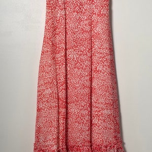 1970’s Floral Tie Shoulder Maxi