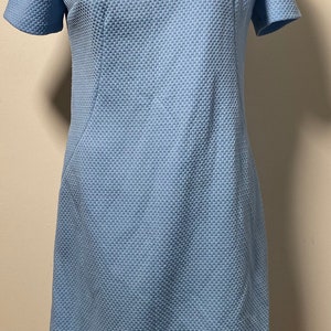 1960’s Periwinkle Lace Trim Dress