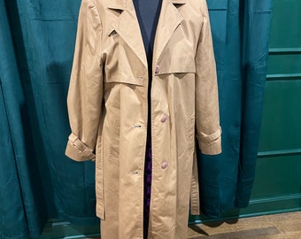 1970’s Brown Trench with Removable Lining