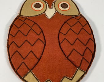 1970’s Owl Pot Holder