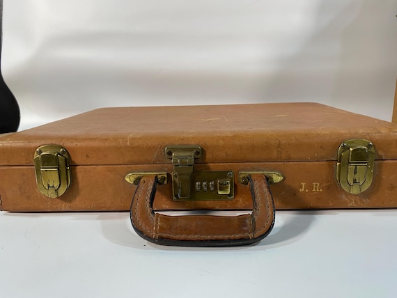 1970’s Combination Lock Briefcase - image 1