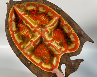 1970’s Fish Appetizer Tray