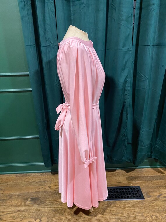 1970’s Pink Polyester Dress - image 3