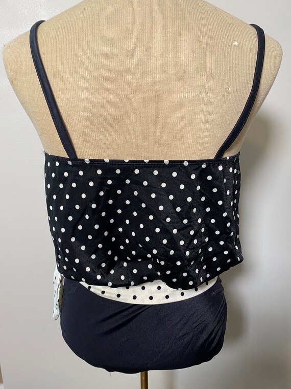 1970’s Polka Dot Side Tie One Piece - image 7