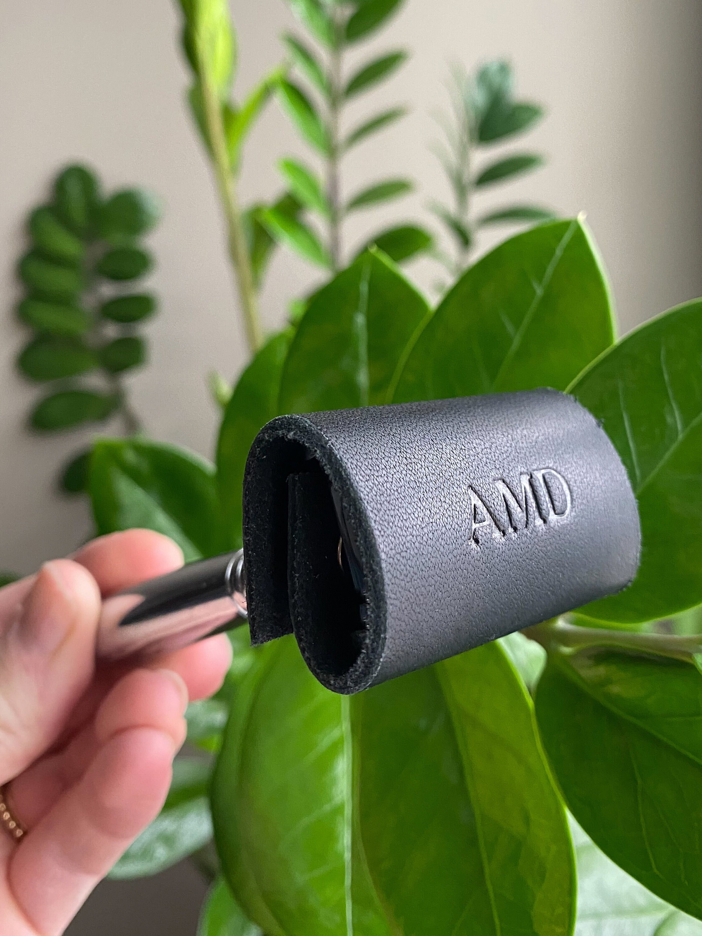 Personalized Leather Safety Razor Cover. Full Grain Leather Etsy