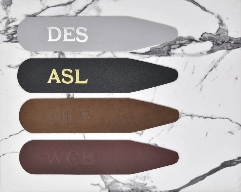 Single Tone Leather Bookmark. Personalized Leather Bookmark. Engraved Leather Bookmark. Custom Bookmark