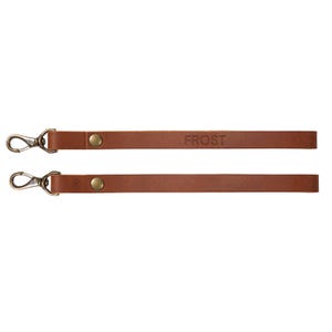 Northwind Personalized Full Grain Leather Wristlet Keychain, Custom Initial Strap, Handmade in USA, Leather Bag Accessory