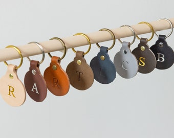 Circle Key Chain. Key Fob. Key Chains. Monogram Keychain Keychain. Leather Keychain. Leather Key Chain Personalized.