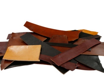 5lb Leather Scrap. Domestic Leather. USA Leather Scrap. Great For Crafting. Practice Leather. Premium Leather Scraps. Assorted Colors.