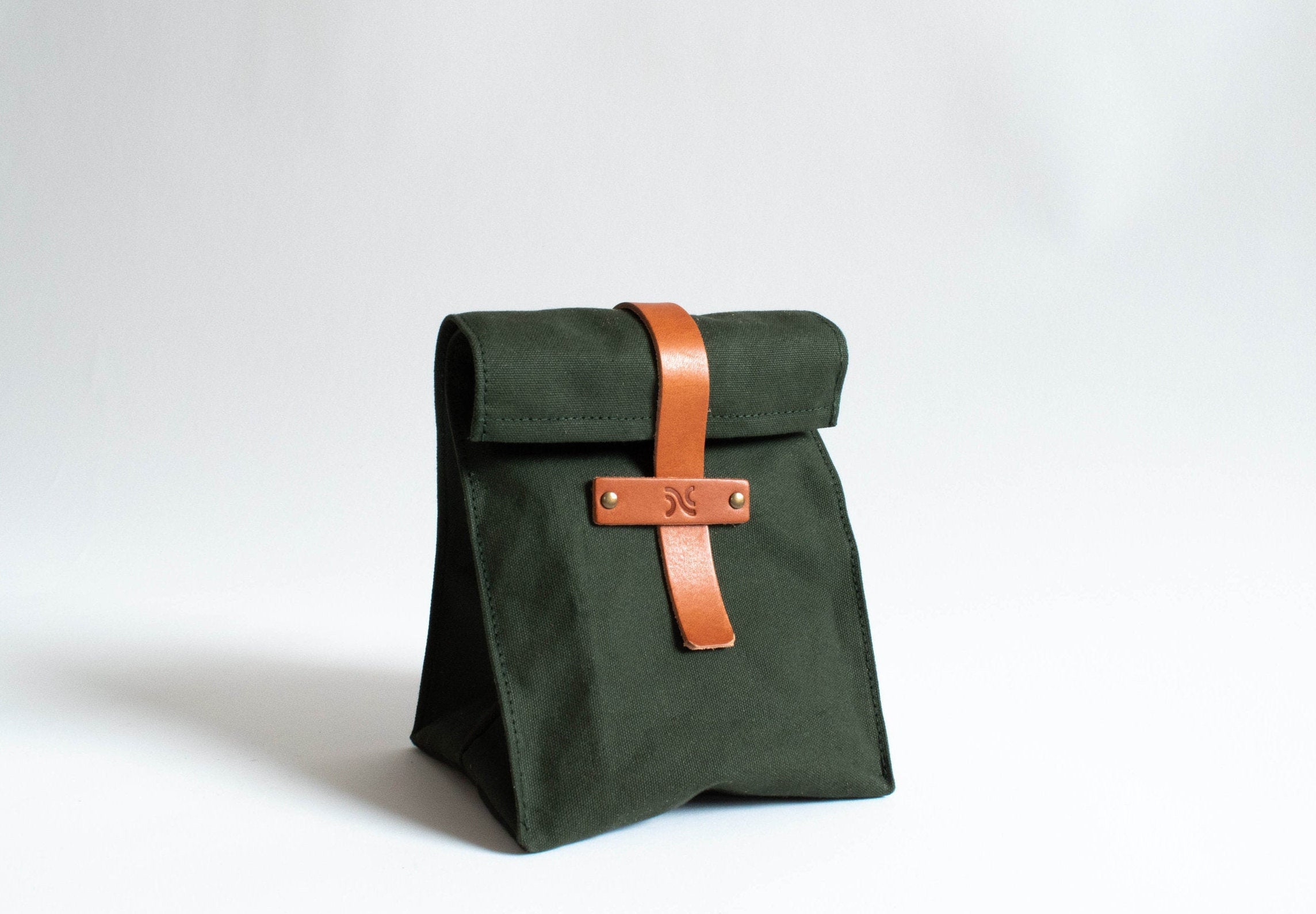 Personalized Canvas Lunch Tote Monogrammed Canvas Lunch Bag Etsy