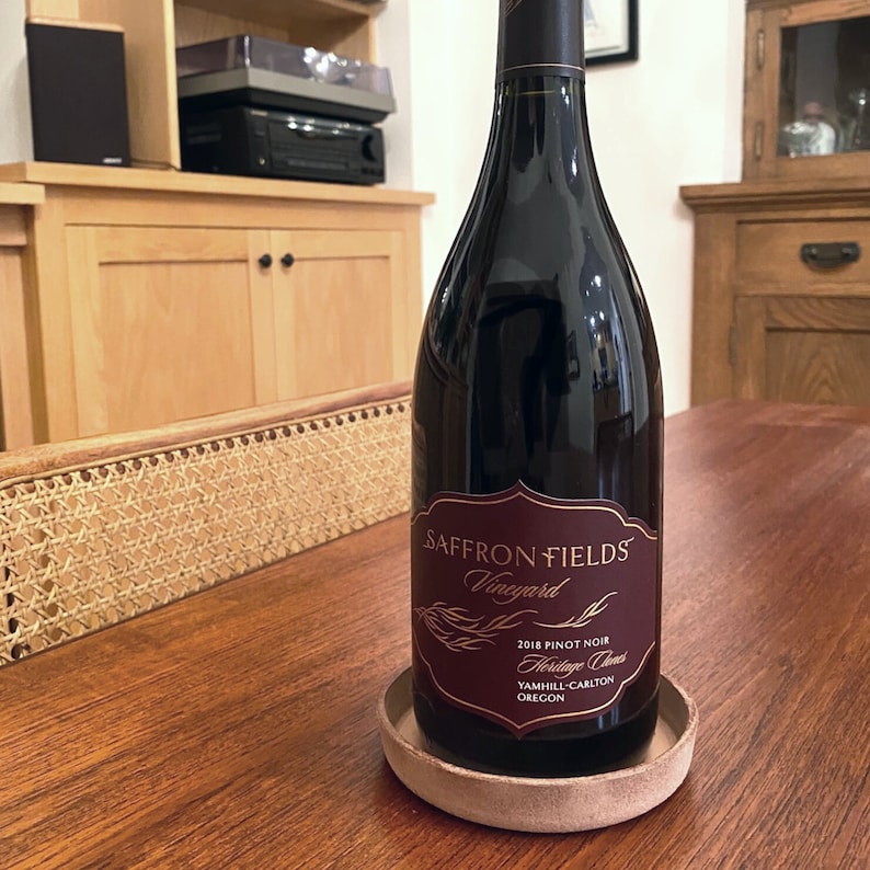 NorthwindSupply Leather Wine Coaster - Thumbnail 5