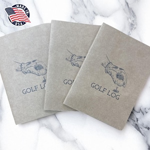 Northwind Golf Log Book Paper Refills Pack of 3 for Leather Golf Journal Refillable Golf Score Sheets Inserts Replacement Pages