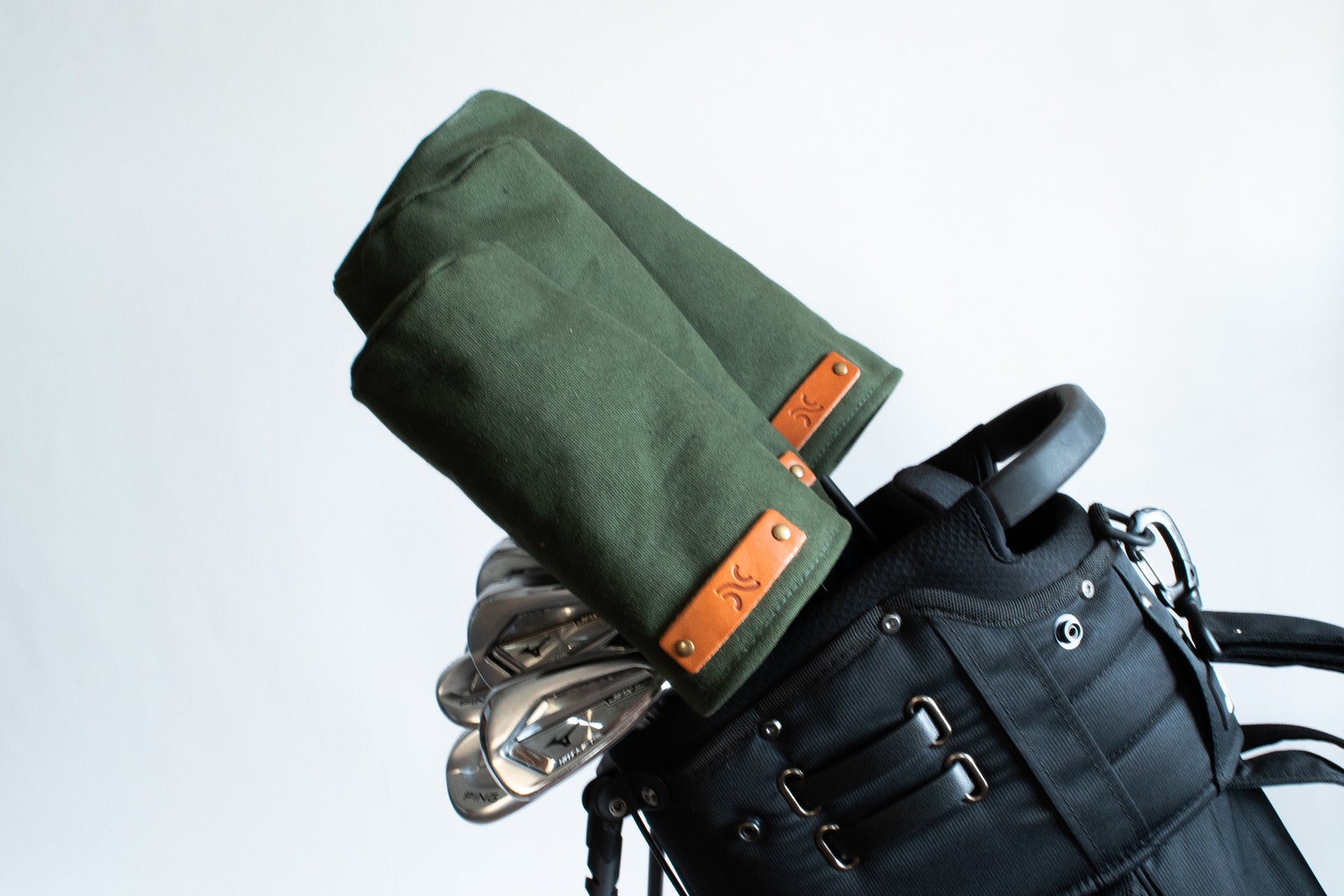 Personalized Canvas Golf Club Covers Monogrammed Canvas Head Etsy Canada