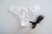 Linen panties, linen underwear with elastic waist 