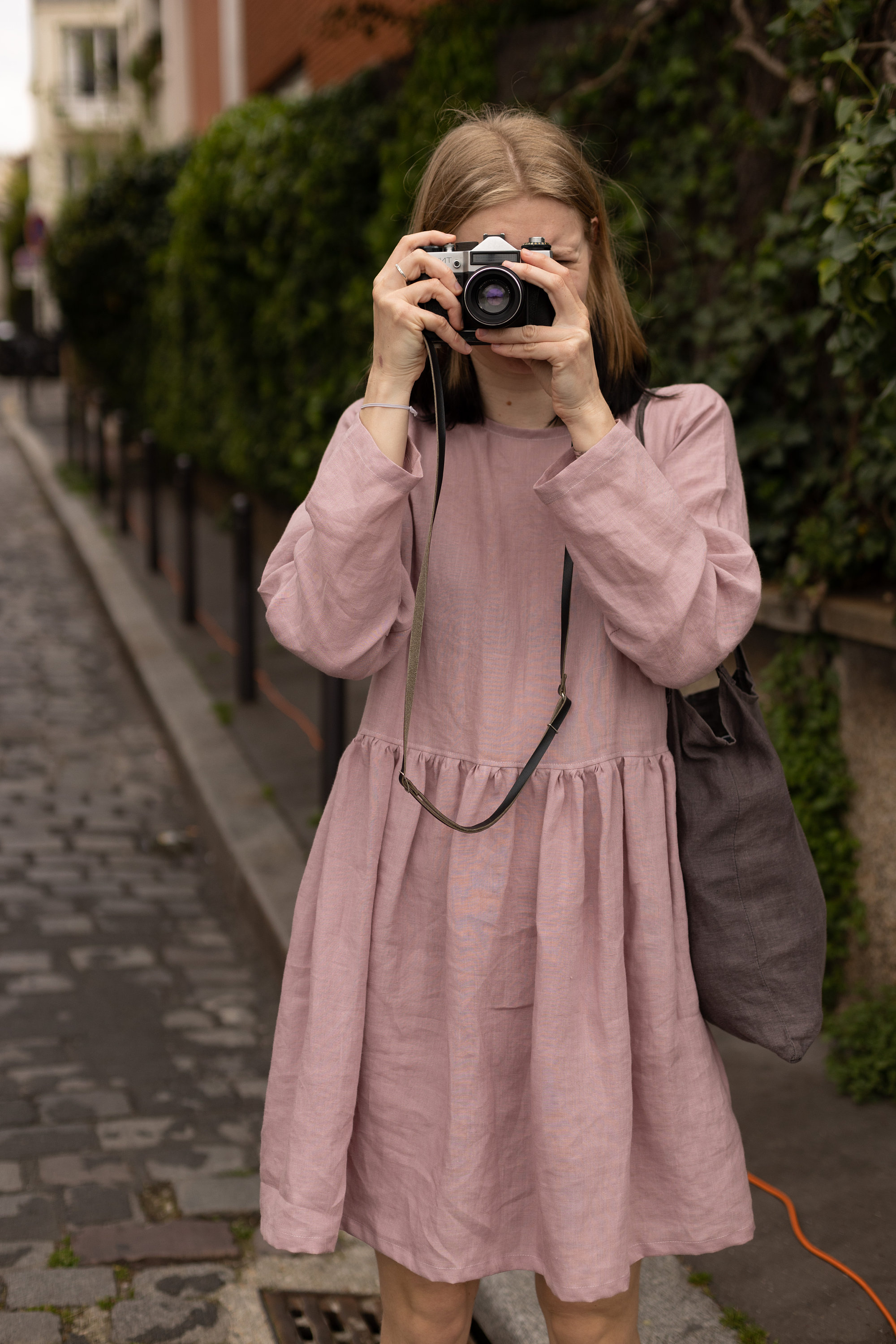 chinese dress ladies Linen Dress 'Beckie', Linen Dress for Women main image 1