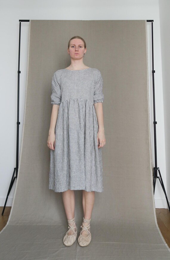 oversized midi dress Side Slit Oversized Midi Dress Green