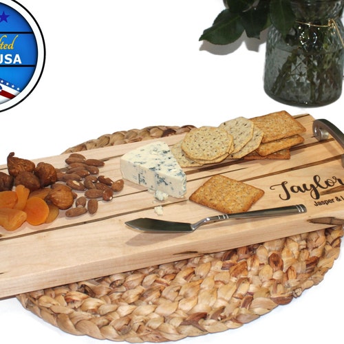Serving Tray Charcuterie Board Personalized Cutting Board Etsy