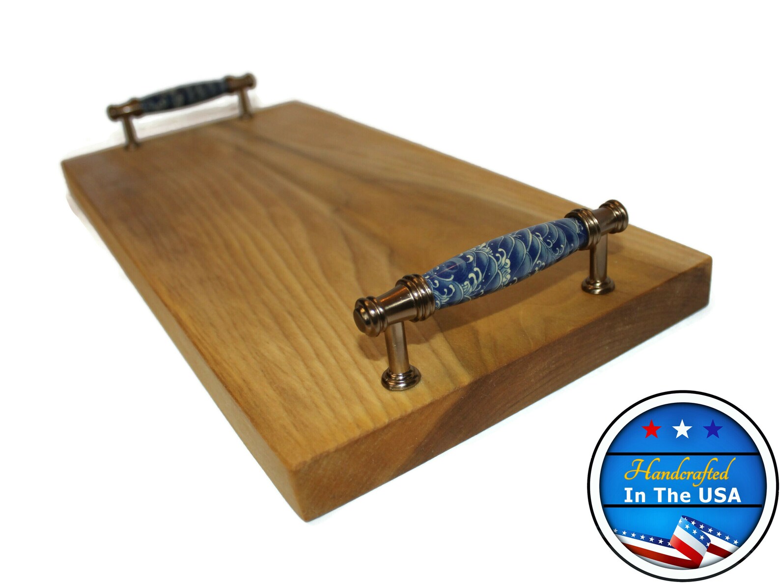Charcuterie Board With Handles Farmhouse Serving Tray With Etsy