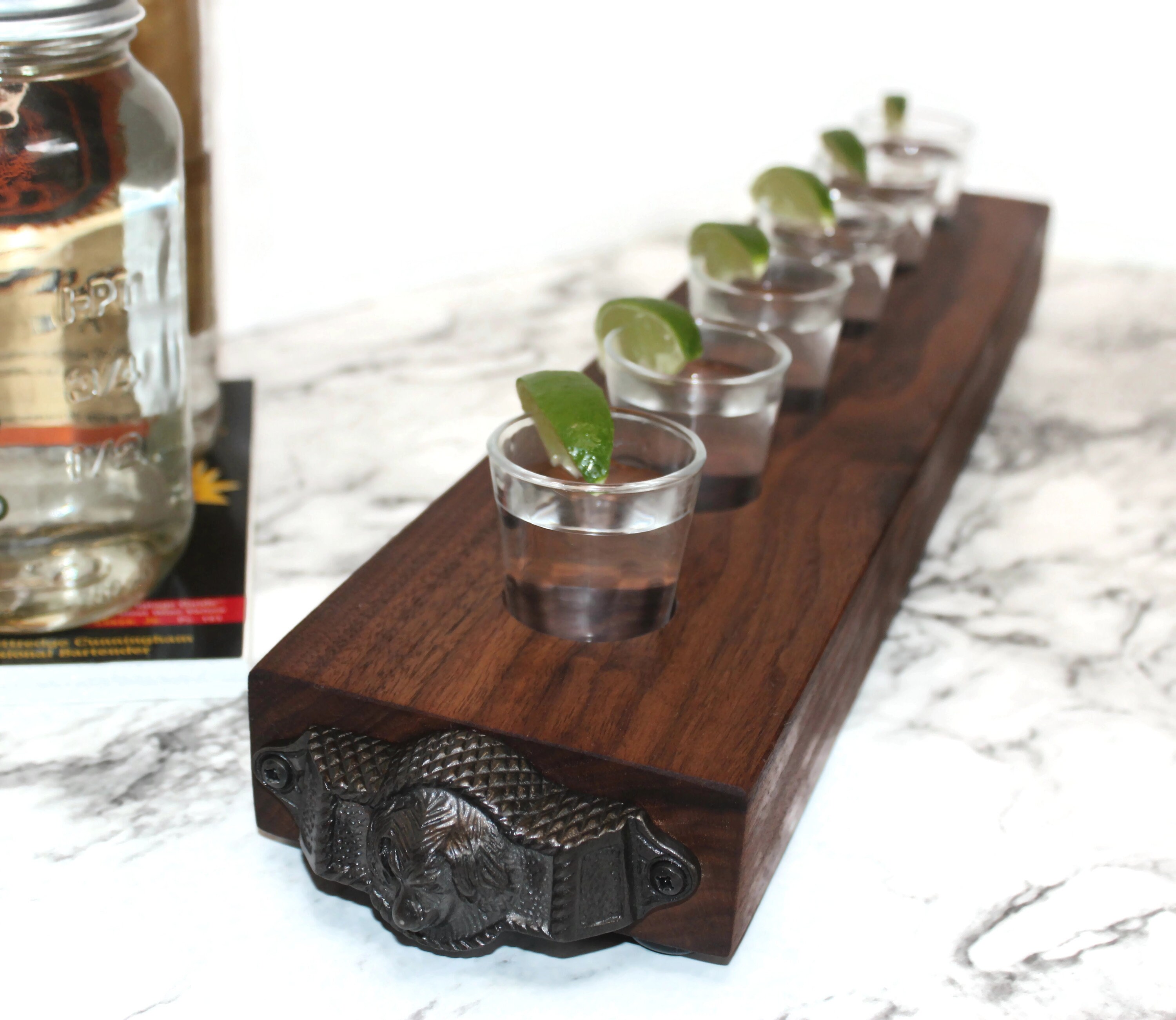 Tequila Shot Tray Tequila Board Shot Glass Holder Vodka Etsy UK