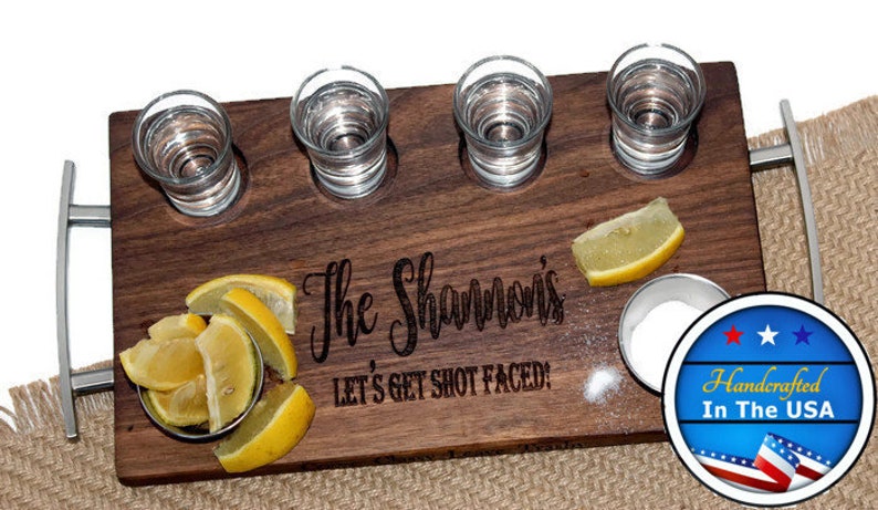 Shot Flight Shots Serving Tray Glass Holder Bar Ware - Shot Glass Tray Holder Shot Flight Shots Serving Tray Glass Holder Bar Ware - Shot Glass Tray Holder