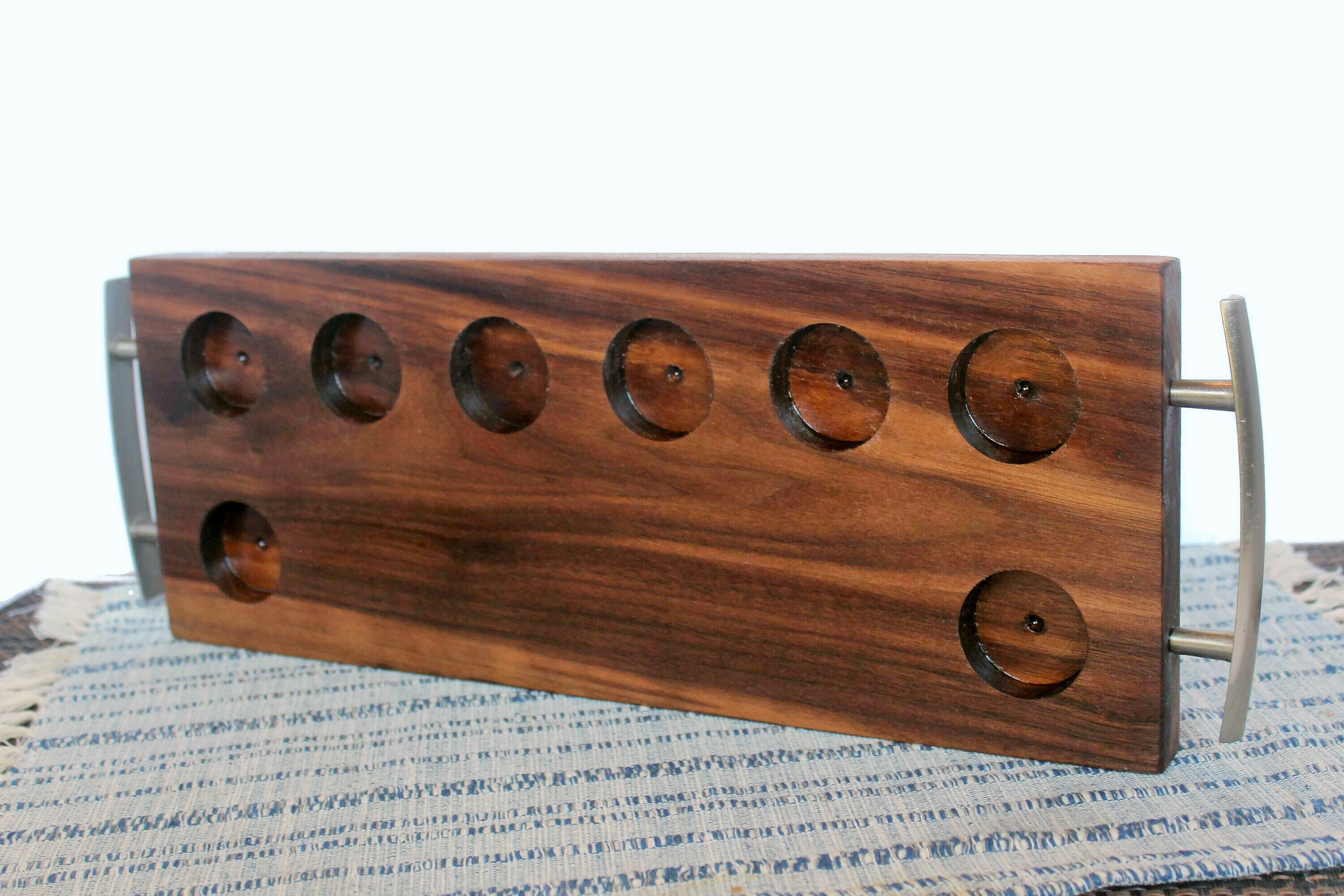 Shot Flight Personalized Wooden Shot Glass Holder Etsy