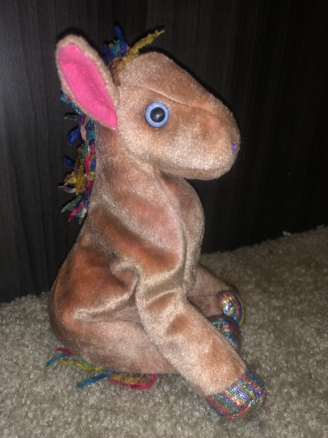 zodiac horse beanie baby