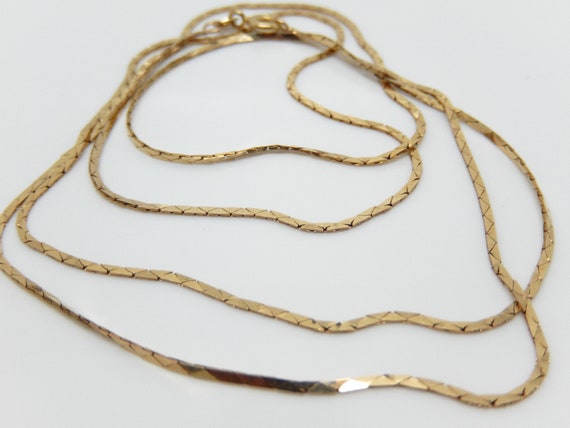 Serpentine Chain Necklace X6154 