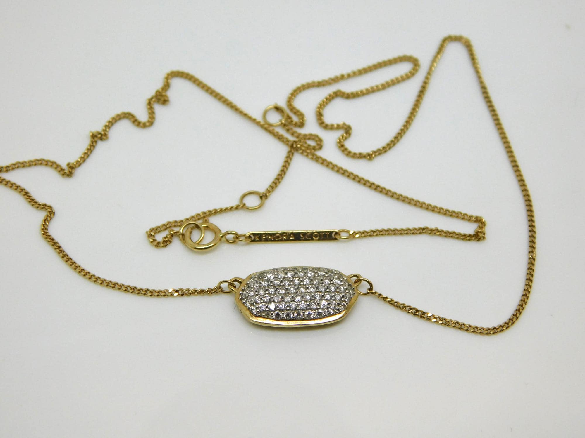 Kendra Scott Elisa Gold Pendant Necklace