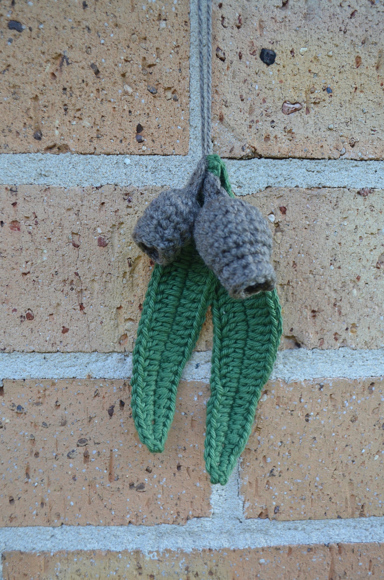Gumnut and Leaves Crochet Pattern, Crochet Leaf Pattern, Gumnut Crochet ...