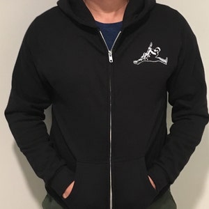 Jump Hoodie/ Sweatshirt with Full Zipper