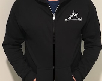 Jump Hoodie/ Sweatshirt with Full Zipper