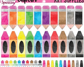 Buntstift Clipart Etsy