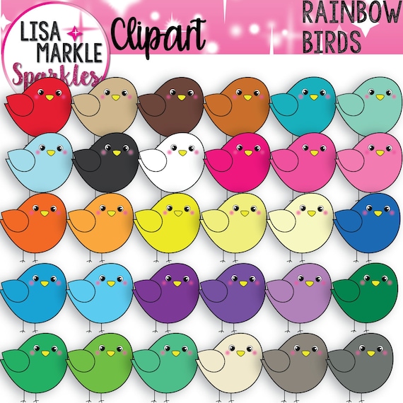 Bird Clipart, Baby Bird Clipart, Spring Clipart