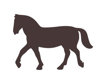 Horse Die Cuts - Choose Your Size & Color - Bulletin Boards - Scrapbooks - Paper Crafts