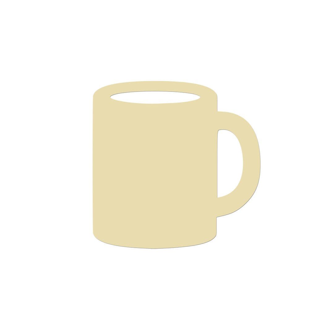 Coffee Mug Die Cuts - 24pc Set - Choose Your Size &amp; Color - Bulletin ...