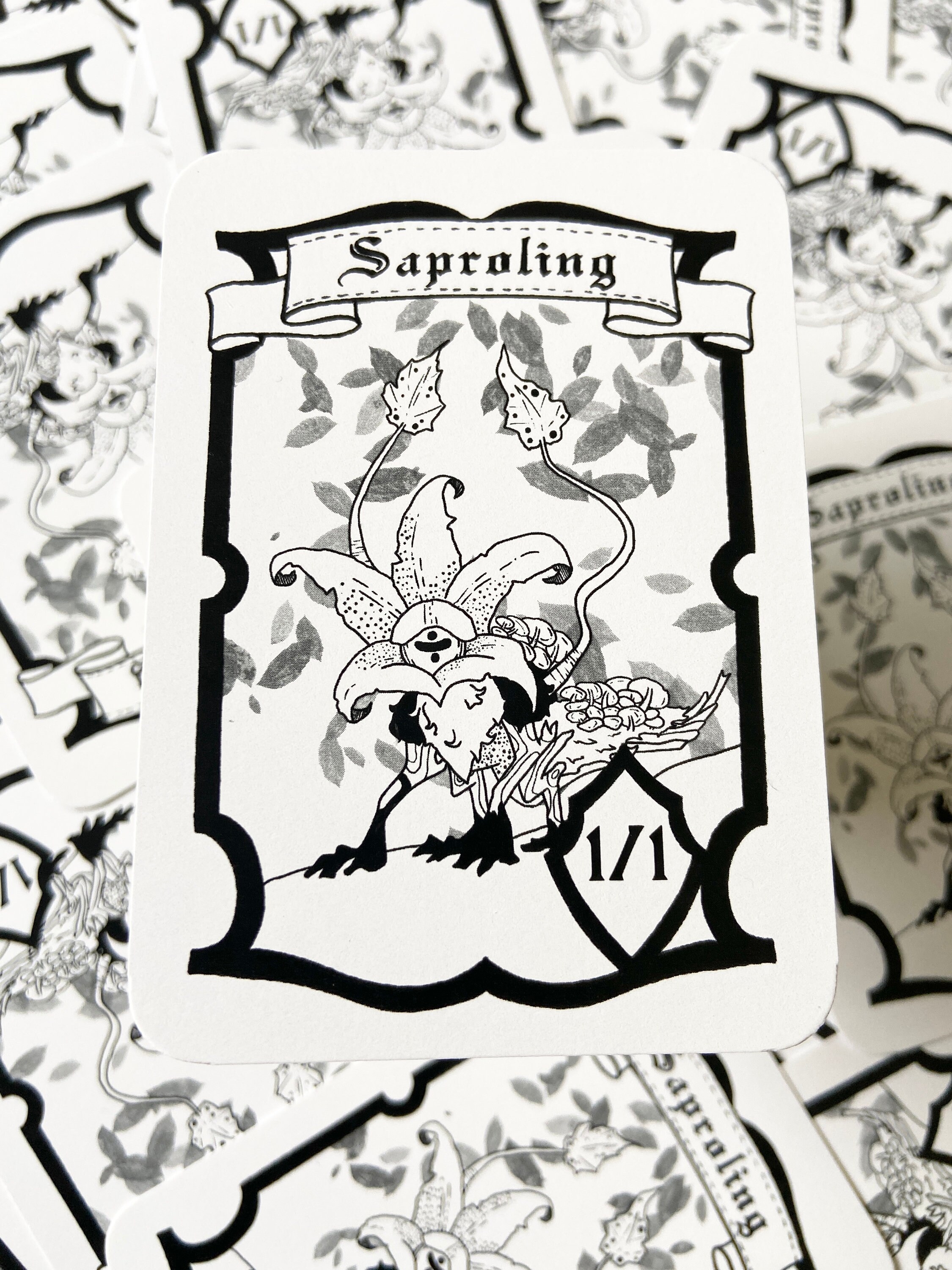 Saproling Custom Mtg Token Saproling Plant Token for Magic: - Etsy New ...
