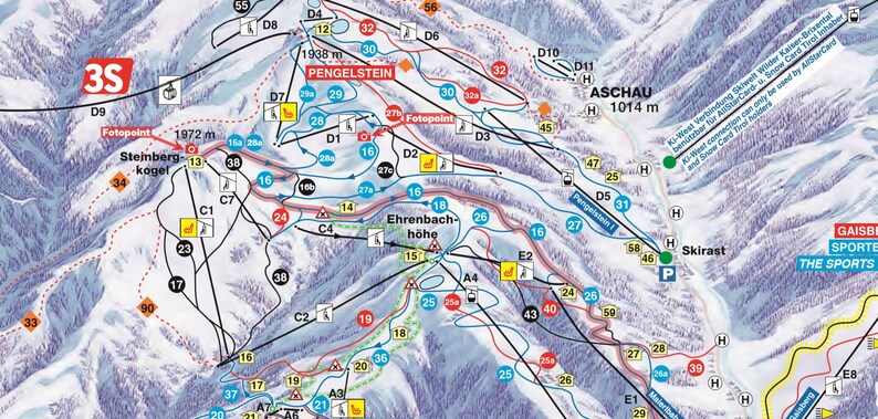 WRAPPED CANVAS 2018 KITZBUHEL Ski Resort Ski Trail Map Etsy WRAPPED CANVAS 2018 KITZBUHEL Ski Resort Ski Trail Map Etsy
