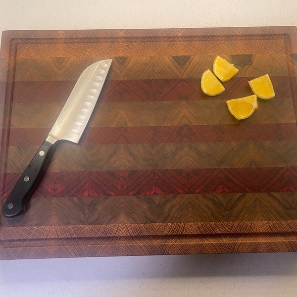 Cutting Board With Juice Groove Etsy