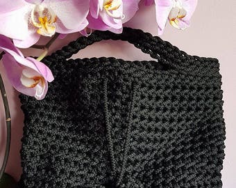 Crochet Bag Pattern, Easy Crochet Bag, Crochet Tote, Easy Crochet Tote, DIY Tote, DIY Crochet Bag Pattern, Rope Bag Pattern, Crochet Bag