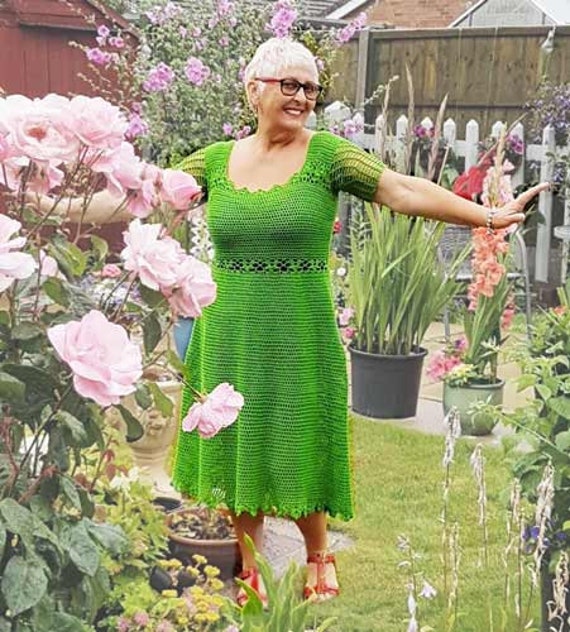 chinese dress ladies Sleeveless Crochet Dress main image 0