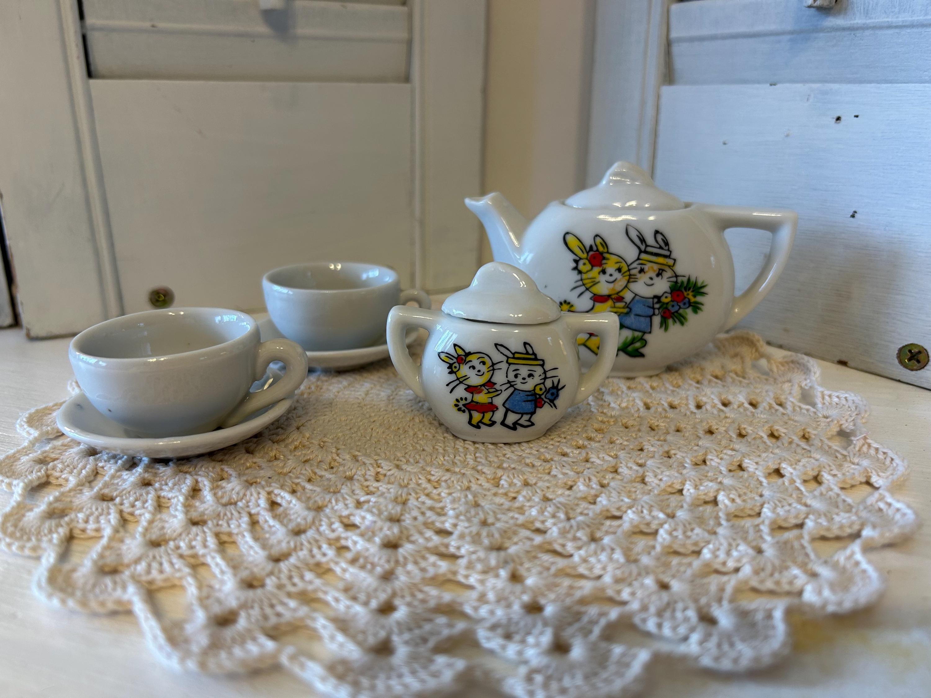 fisher price playskool tea set