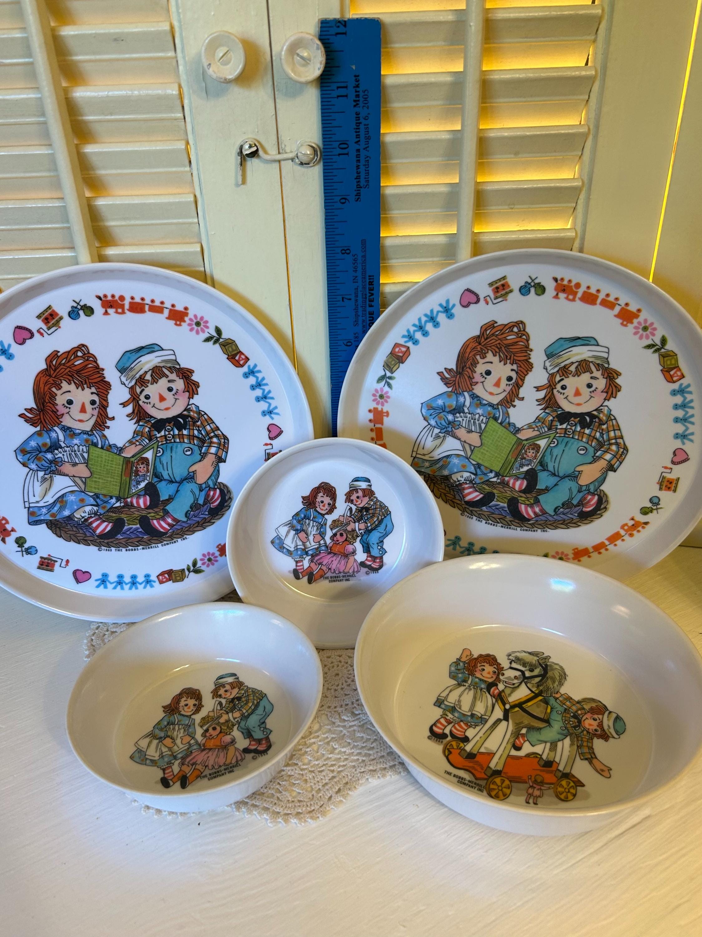 コレクション 2001Raggedy Ann &Andy Limited Year Plate Raggedy Ann and Andy Plate - Etsy