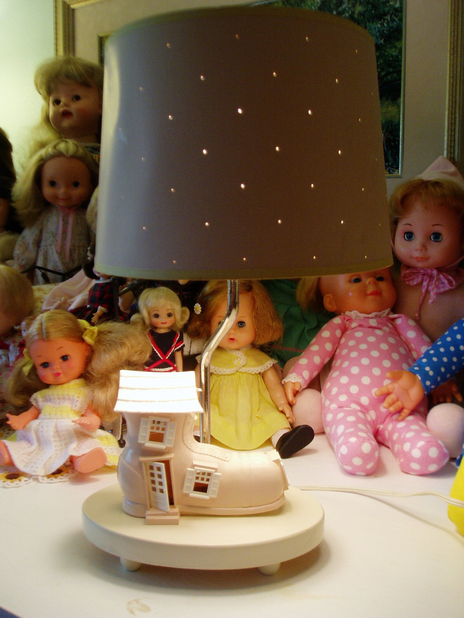 Soft Pink Baby Lamp & Night light for the Nursery Vintage Etsy