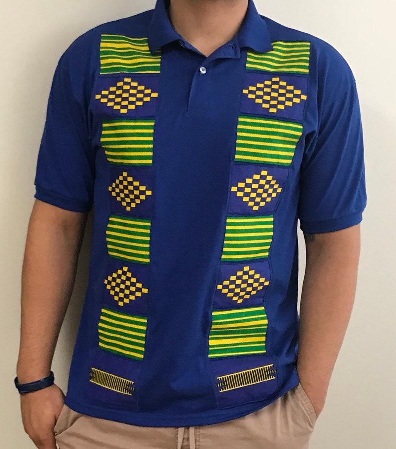 Kente Ankara Dashiki Shirt African Ethnic Kitenge Tribal Shirt Etsy