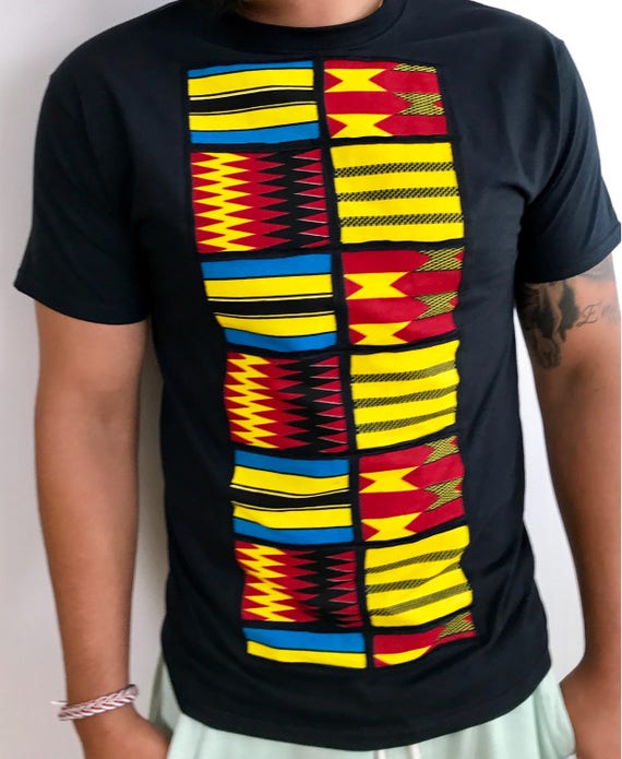 Kente African Ankara Dashiki Shirt 