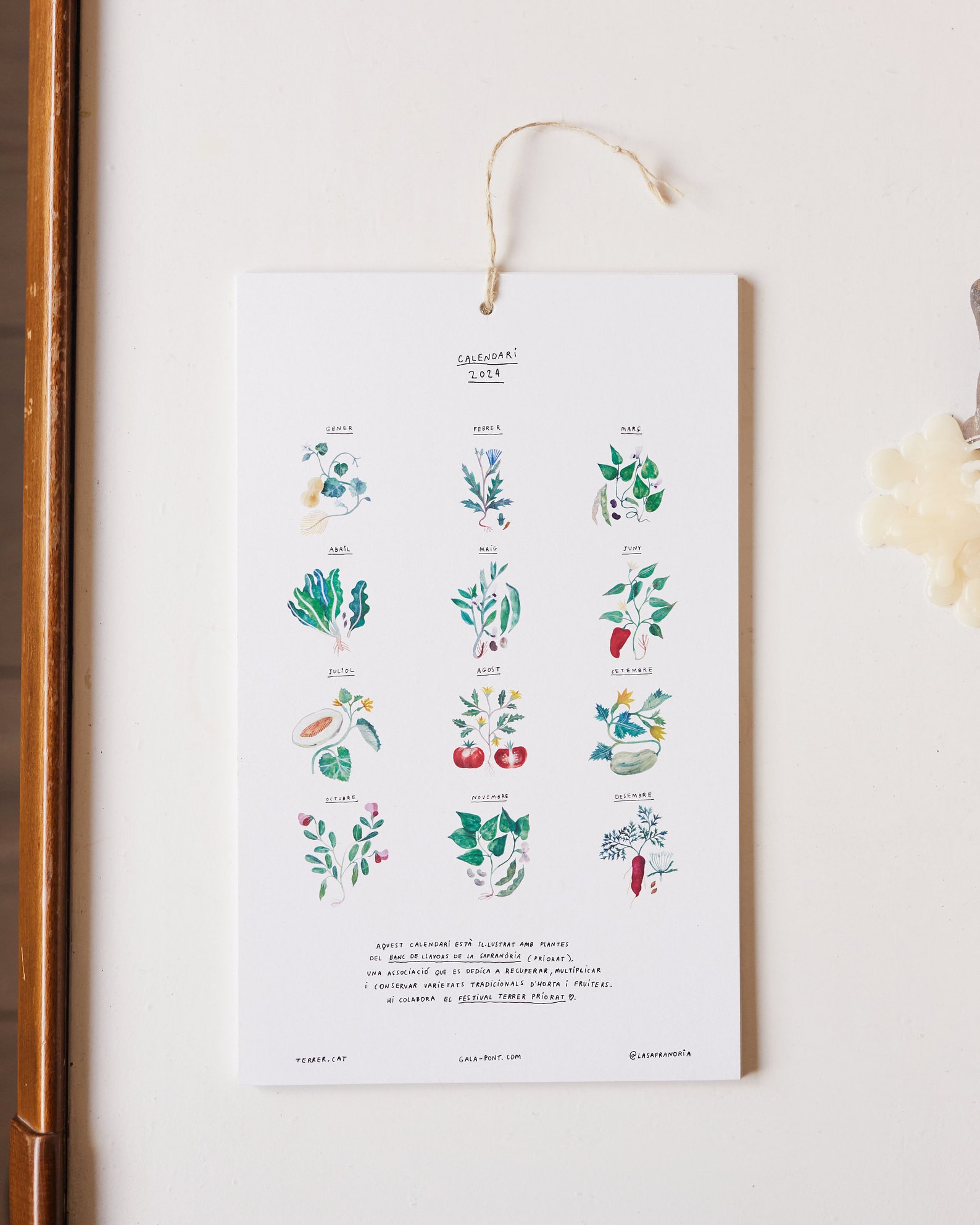 Calendari 2024 Calendario 2024 Botanic Calendar 2024 Etsy Canada