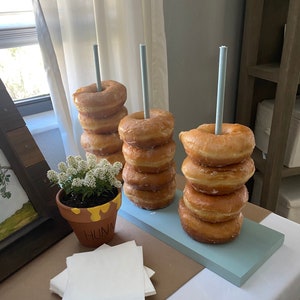 Donut Bar | Bagel Bar | Bridal Shower | Baby Shower Decor | Donut Stand | Bagel Stand | Brunch Decorations