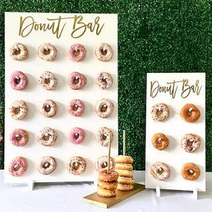 Donut Wall | Wedding Decor | Bridal Shower Decorations | Dessert Stand | Donut Display | Baby Shower | Dessert Display | Bagel Wall