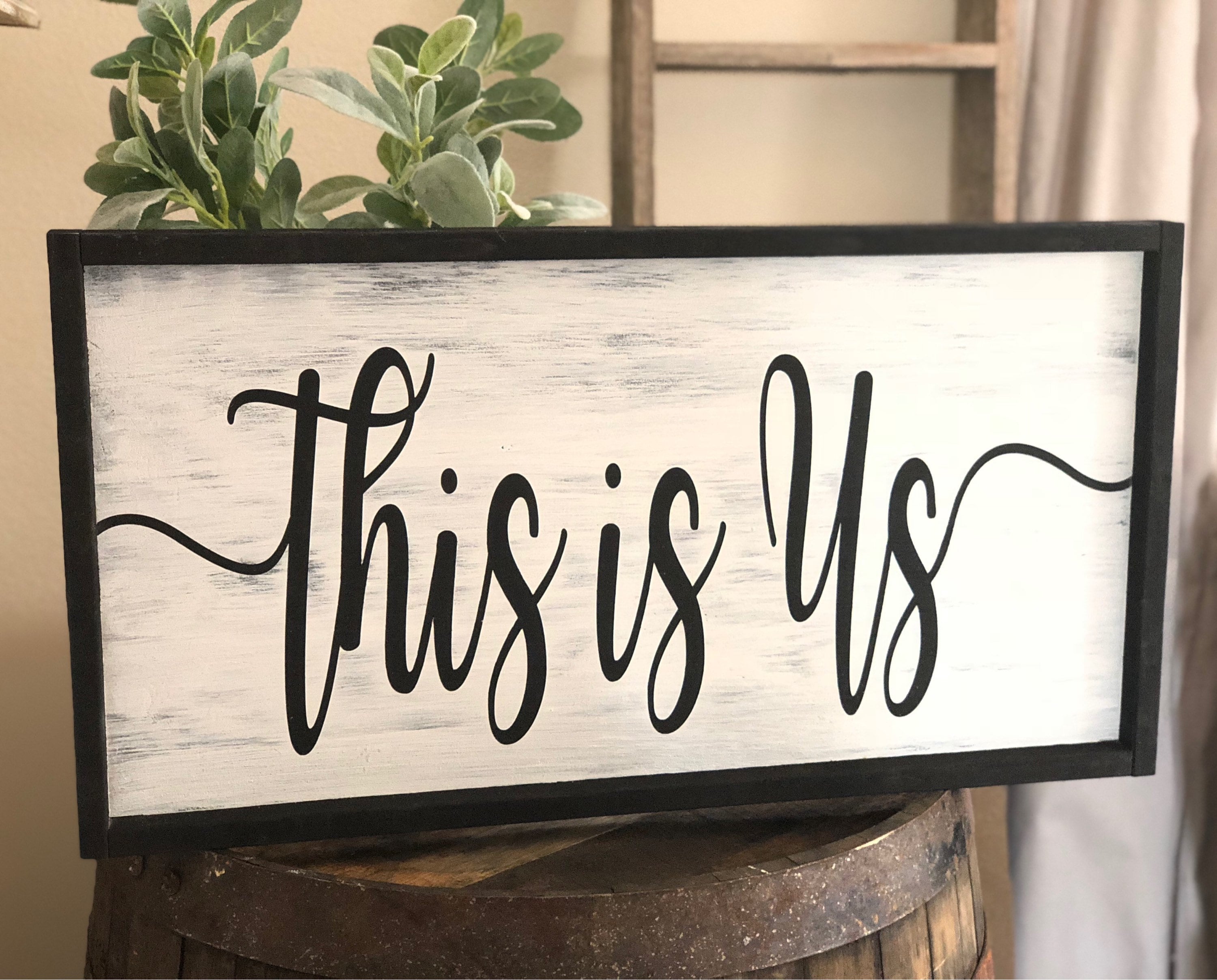 This is Us | This is Us Wood Sign | This is Us Sign | Wood Sign ...