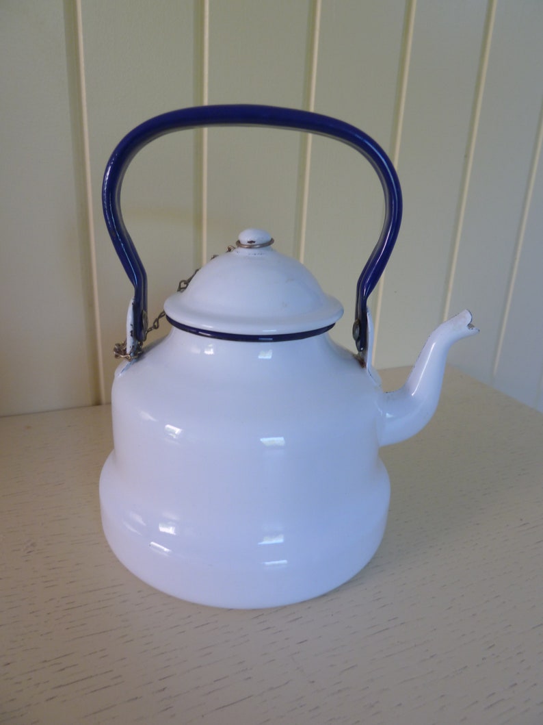 Enamel kettle Etsy